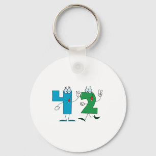 Chaveiro Happy Number 42