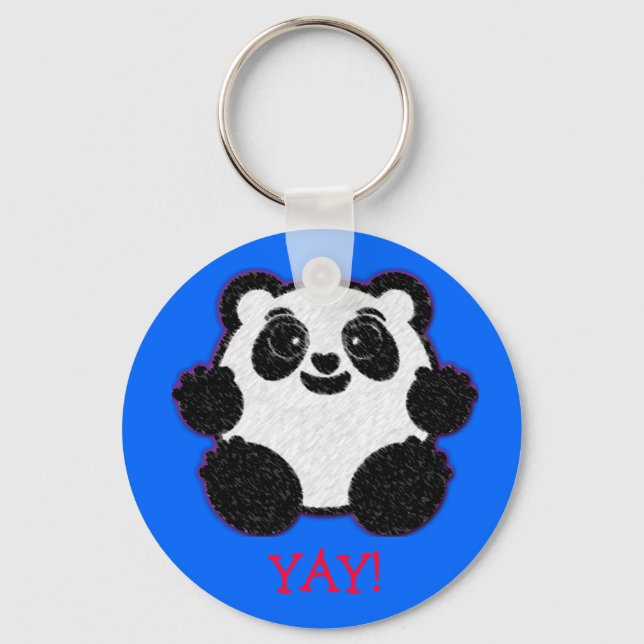 Chaveiro Happy Panda (Frente)