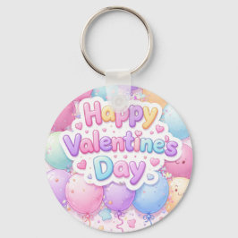 Chaveiro Happy Valentine’s Day Keychain | Romantic Love Key