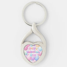 Happy Valentine’s Day Keychain | Romantic Love Key