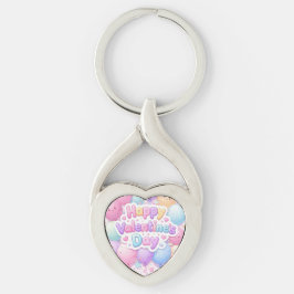 Chaveiro Happy Valentine’s Day Keychain | Romantic Love Key