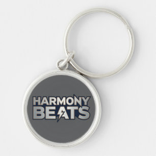 Chaveiro Harmony Beats – Arte de Texto com Vibrações Musica