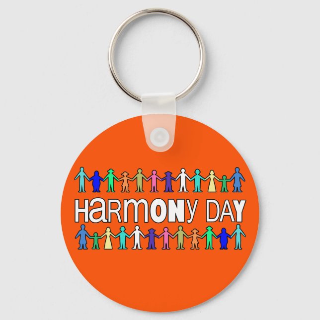 Chaveiro Harmony Day Australia  (Verso)