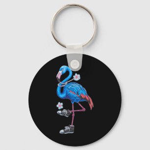 Chaveiro Harris 2024 Flamingo Estilo Retro Moderno Com Snea