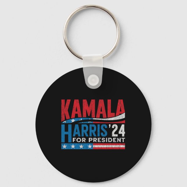Chaveiro Harris 2024 Para O Presidente Eleitoral A Votar A  (Frente)