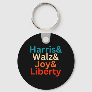 Chaveiro Harris E W Joy Liberty Vintage Retro Tim Waltz K