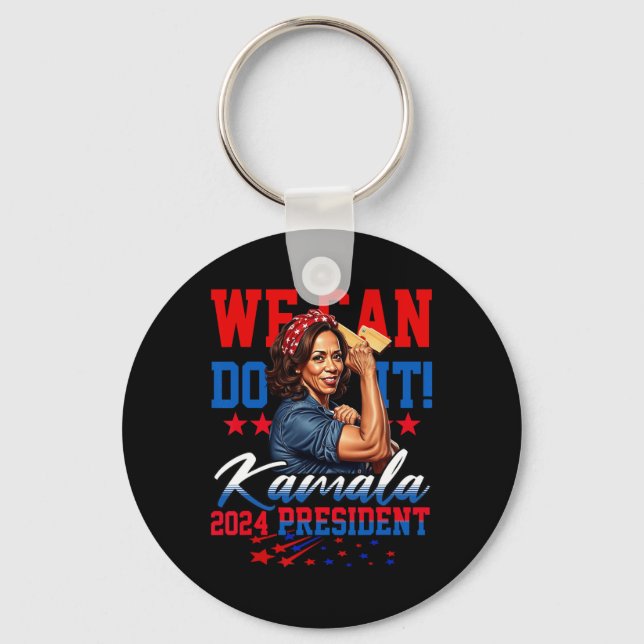 Chaveiro Harris Para O Presidente 2024 Podemos! (Frente)