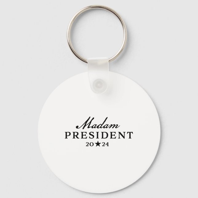 Chaveiro Harris Simple Script Feminine Senhora Presidente 2 (Frente)