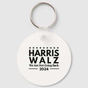 Chaveiro Harris Tim Walz 2024 Não Vamos Regressar