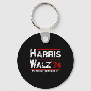 Chaveiro Harris Tim Walz 2024 Não Vamos Voltar Eleição