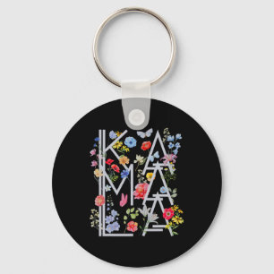 Chaveiro Harris Vintage Floral Feminina Primeira Presid