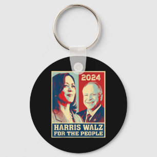 Chaveiro Harris W 2024 Para Os Democratas Pessoas Vote Kama