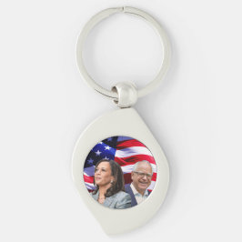 Chaveiro Harris Waltz 2024 - Kamala Harris Tim Waltz