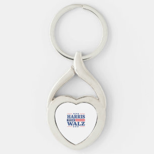 Chaveiro Harris Walz 2024 Eleição Kamala Harris Tim Walz 2