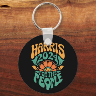 Chaveiro Harris Walz 2024 Eleição Presidente Kamala Harris
