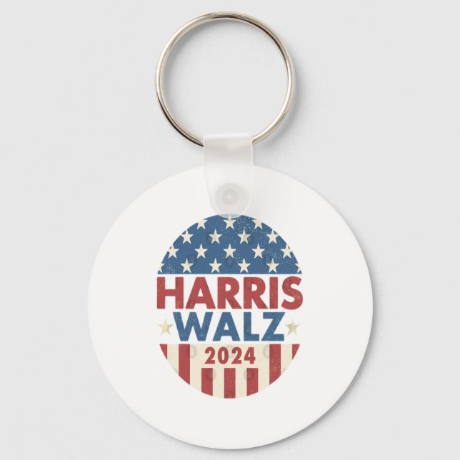 CHAVEIRO HARRIS WALZ 24 DEMOCRACIA 2024 (Frente)