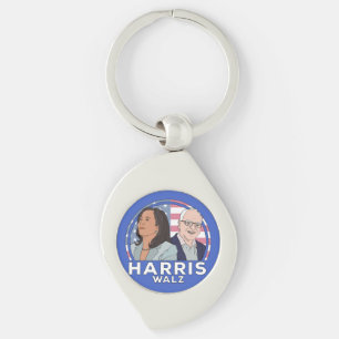 Chaveiro Harris Walz Election