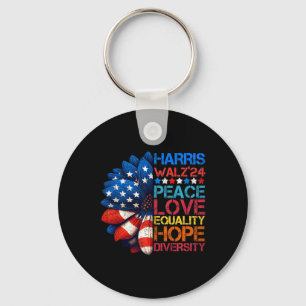 Chaveiro Harris Wheimer 2024 Peace Love Equal Diver
