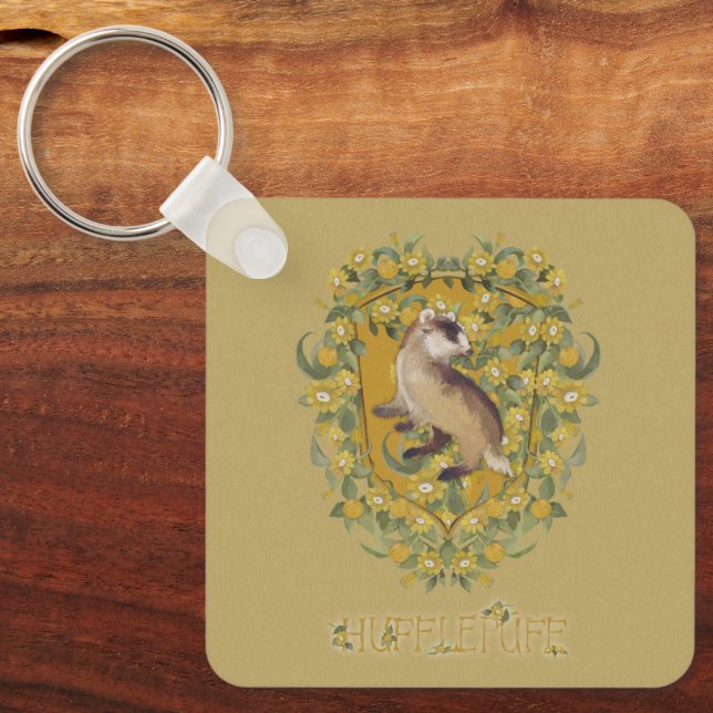Chaveiro HARRY POTTER™ | HUFFLUFF™ Crest (Frente)