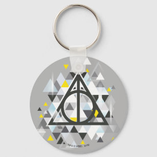 Chaveiro Harry Potter   Símbolo Geométrico das Relíquias da