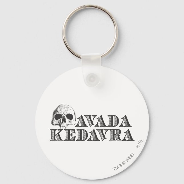 Chaveiro Harry Potter Spell | Avada Kedavra (Frente)