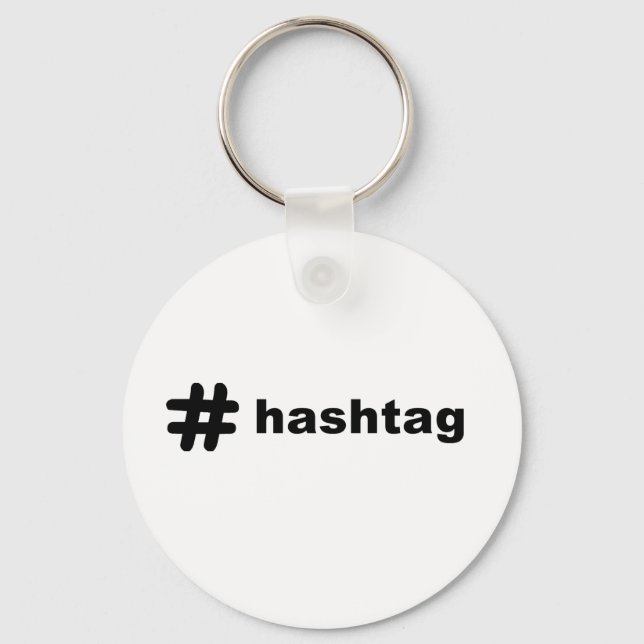Chaveiro # hashtag (Frente)