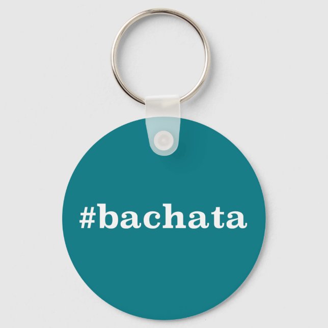 Chaveiro Hashtag Bachata (Frente)