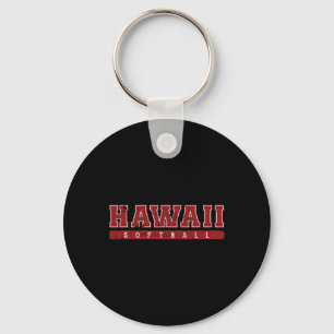 Chaveiro Havaí Softll Vermelho Texto Antigo
