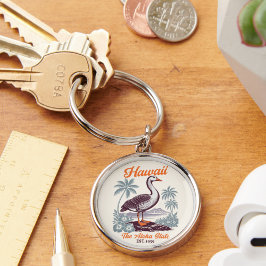 Chaveiro Hawaii Aloha State Vintage Goose Graphic 