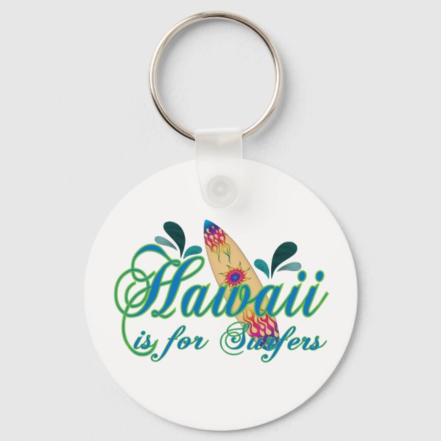 Chaveiro Hawaii é para surfistas (Frente)