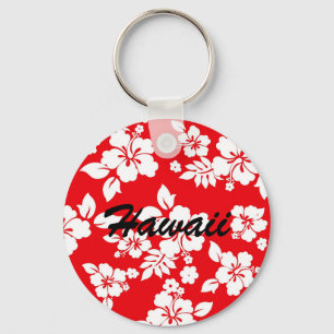 Chaveiro Hawaiian vermelho