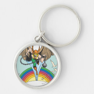 Chaveiro Hawkman voa pelo Sky