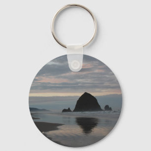 Chaveiro Haystack Rock em Cannon Beach