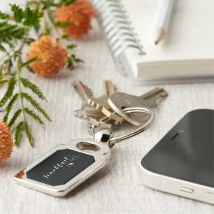 Chaveiro Heart Frankfurt Keyring, Hesse, Alemanha