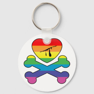 Chaveiro heartz e ossos