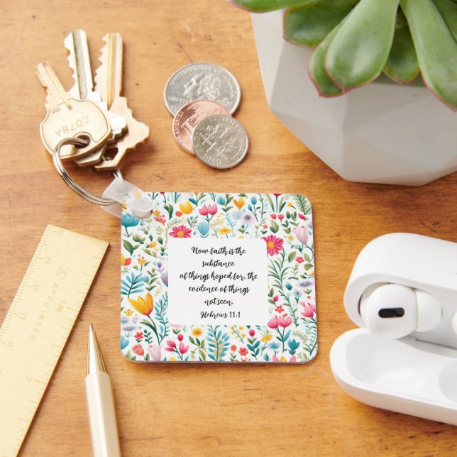 Chaveiro Hebrews 11:1 Keychain (Mesa)