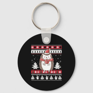 Chaveiro Hedgehog Christmas