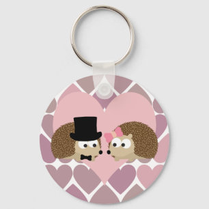 Chaveiro Hedgehog Love with Hearts