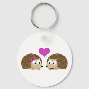 Chaveiro Hedgehogs apaixonados