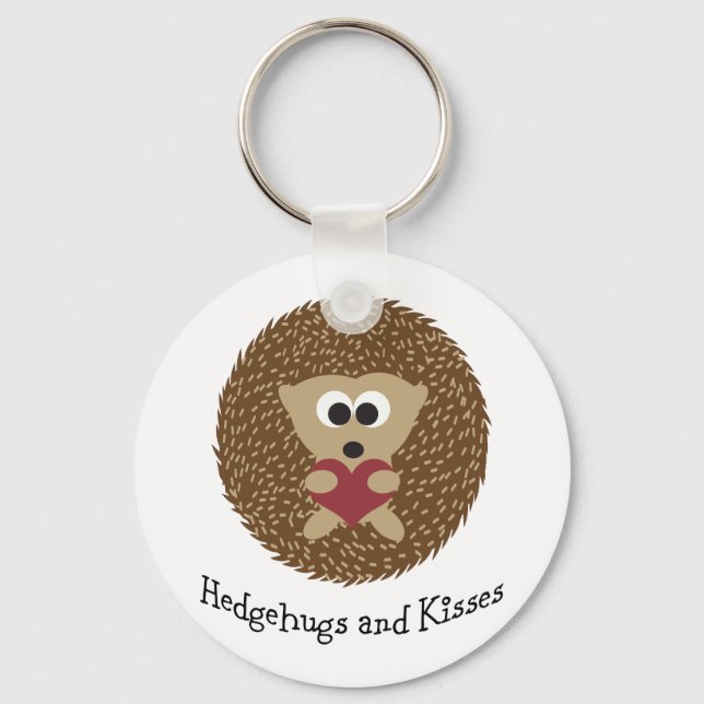 Chaveiro Hedgehugs e Kisses Hedgehog (Frente)