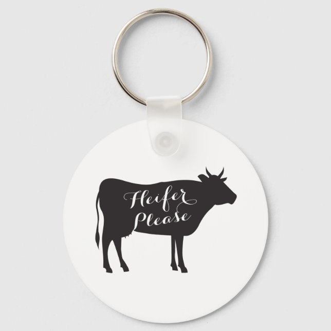 Chaveiro Heifer Por Favor, Key Chain (Frente)