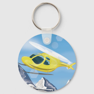 Chaveiro Helicóptero de Resgate