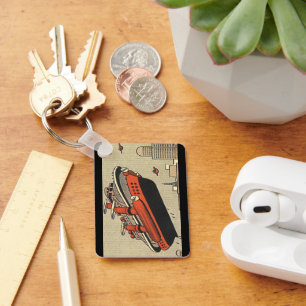 Chaveiro Helicóptero do navio de cruzeiros da ficção