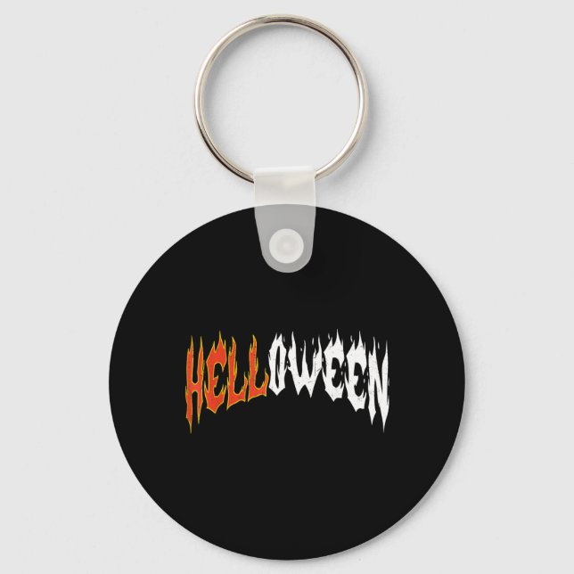 Chaveiro Helloween Halloween Retro Temporada Assustadora de (Frente)