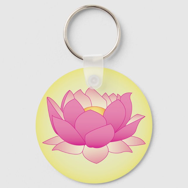 Chaveiro Henna Lotus (Frente)