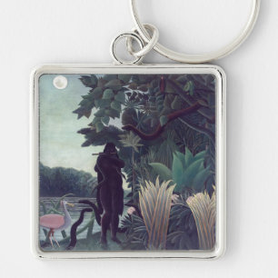 Chaveiro Henri Rousseau - A Encantadora de Serpentes