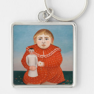 Chaveiro Henri Rousseau - Criança com uma Boneca