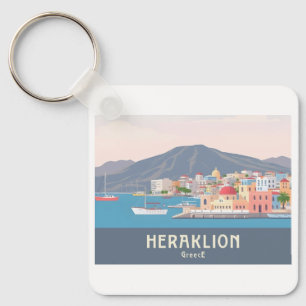 Chaveiro Heraklion Grécia Pastel Viagem – Porto Veneziano