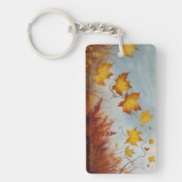 Chaveiro Herbstlicher Acryl Schlüsselanhänger