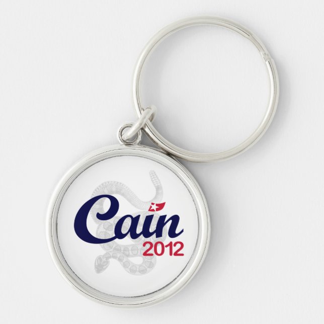 Chaveiro Herman Cain para o presidente 2012 "espírito DTOM" (Frente)